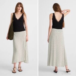 Madewell Side-slit midi skirt